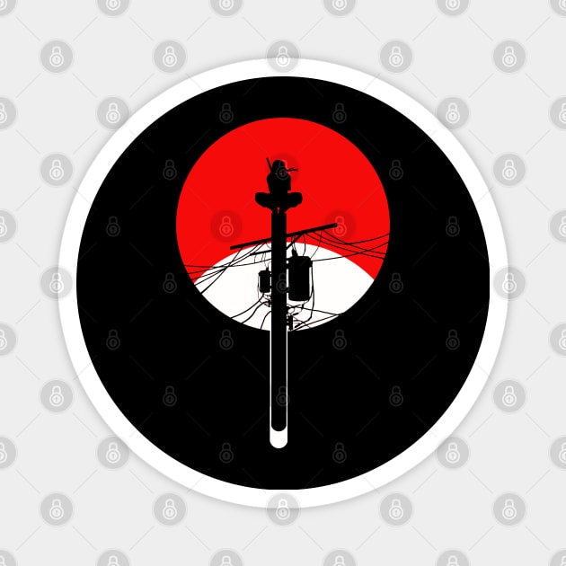 Itachi Logo Back Magnet by Karambola